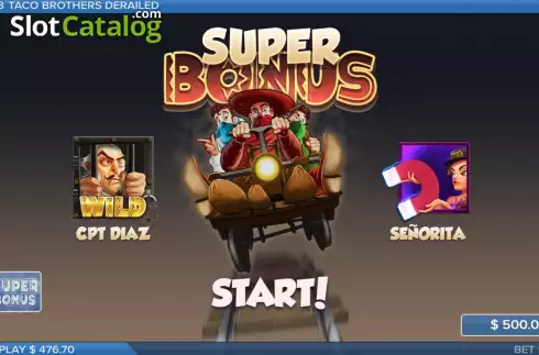 Скрин6. Taco Brothers Derailed слот