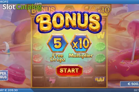 Скрин6. Dropz слот