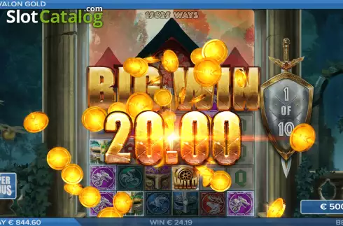 Скрин7. Avalon Gold слот