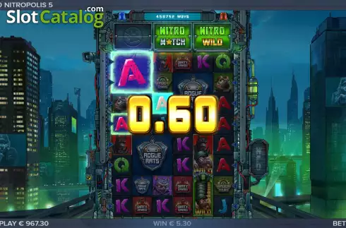 Скрин6. Nitropolis 5 слот