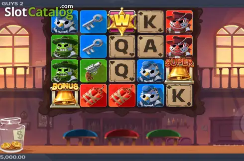 Скрин2. Heist Guys 2 слот