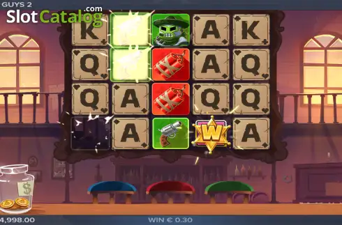Скрин3. Heist Guys 2 слот