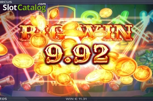 Скрин6. Respin Circus слот