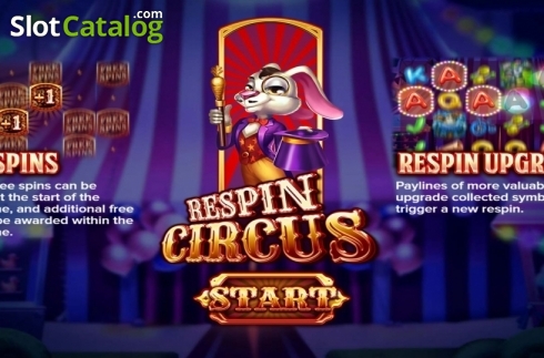 Скрин2. Respin Circus слот