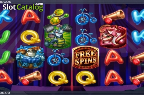 Скрин3. Respin Circus слот