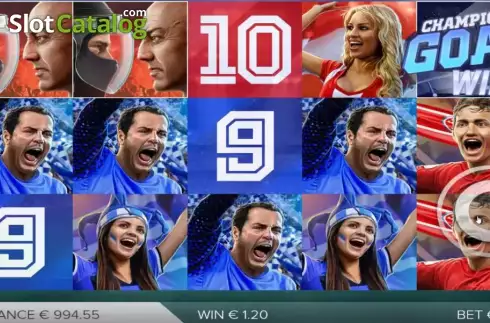 Скрин2. Champion's Goal слот