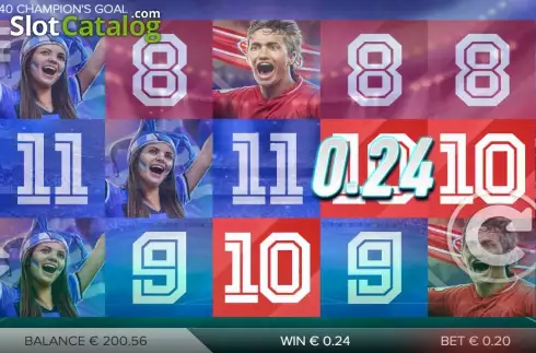 Скрин3. Champion's Goal слот