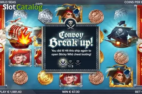 Скрин3. Wild Seas слот