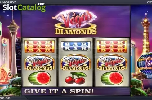 Скрин2. Vegas Diamonds слот