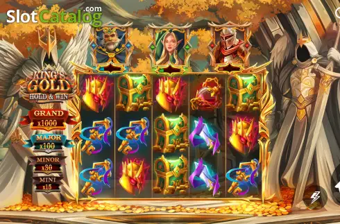 Скрин2. King's Gold Hold & Win слот
