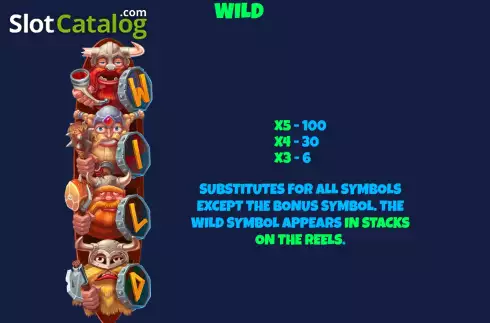 Скрин5. Vikings Wild Cash слот