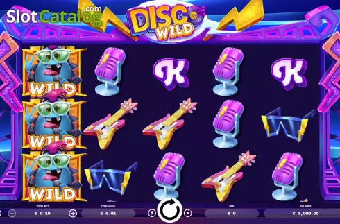 Скрин2. Disco Wild (Ela Games) слот