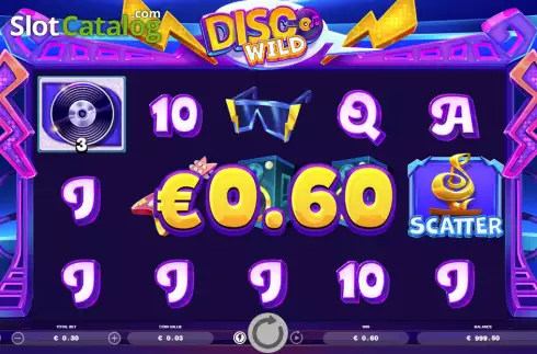 Скрин3. Disco Wild (Ela Games) слот