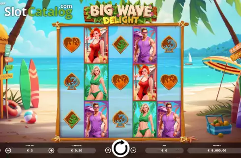 Скрин2. Big Wave Delight слот