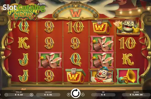 Скрин2. Madshow Circus слот
