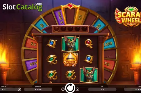 Скрин2. Scarab Wheel слот