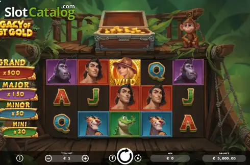 Скрин3. Legacy of Lost Gold слот