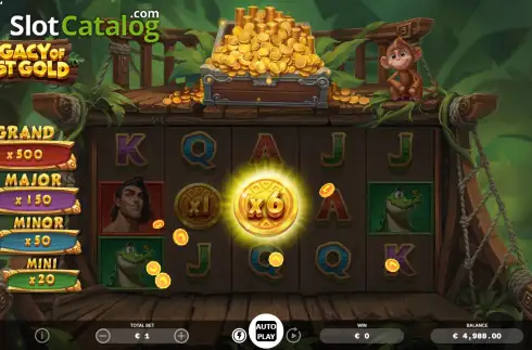 Скрин4. Legacy of Lost Gold слот