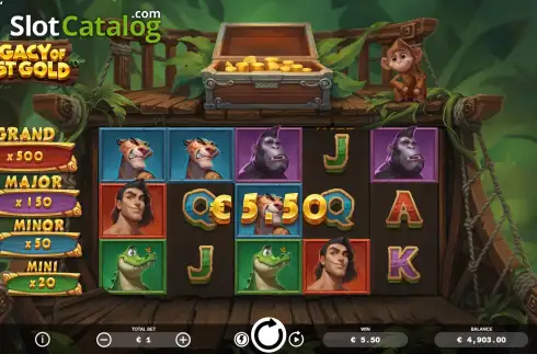 Скрин5. Legacy of Lost Gold слот