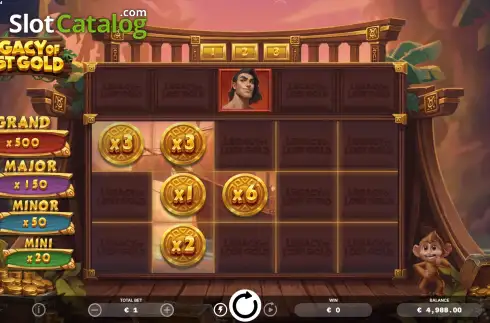 Скрин7. Legacy of Lost Gold слот