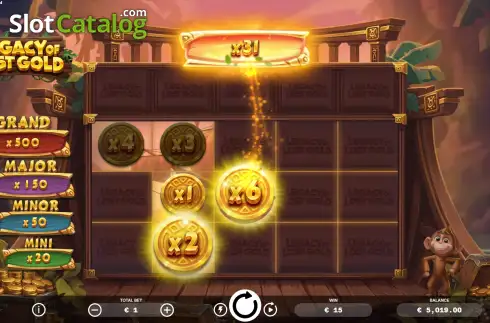 Скрин9. Legacy of Lost Gold слот