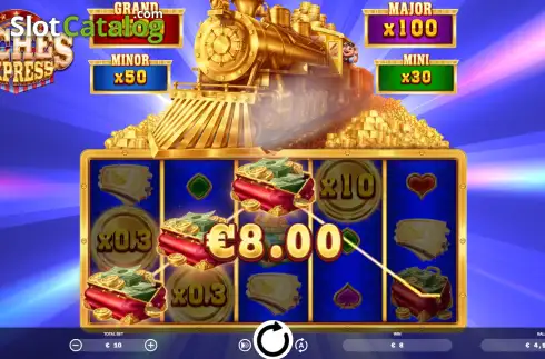 Скрин3. Riches Express слот