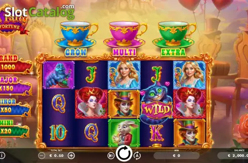 Скрин2. Tea Party of Fortune слот