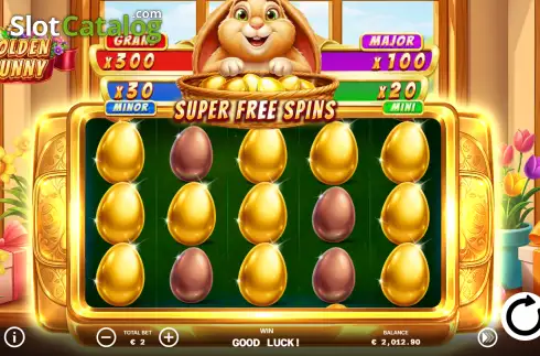 Скрин2. Golden Bunny (Ela Games) слот