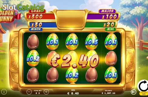 Скрин3. Golden Bunny (Ela Games) слот