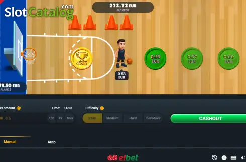 Скрин3. Basketball Rush слот