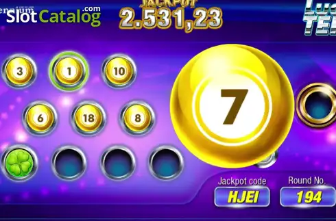 Скрин3. Lucky Ten слот