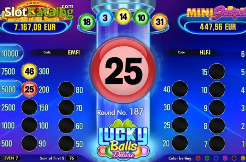Скрин2. Lucky Balls Deluxe слот