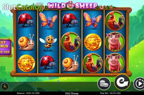 Скрин2. Wild Sheep слот