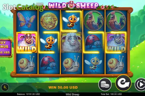 Скрин3. Wild Sheep слот
