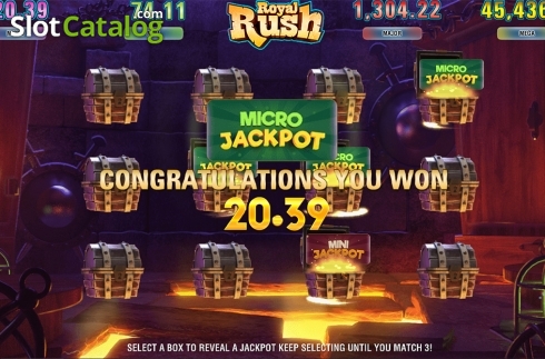 Скрин5. Royal Rush слот