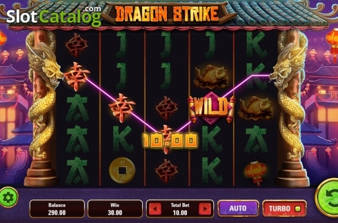 Скрин4. Dragon Strike слот