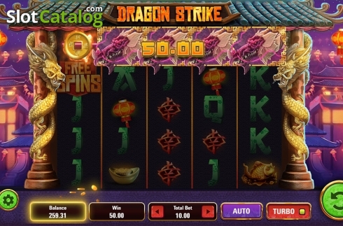 Скрин5. Dragon Strike слот