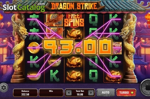 Скрин7. Dragon Strike слот