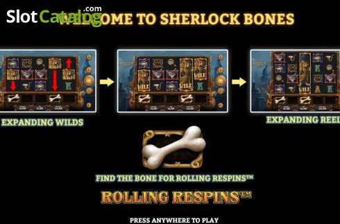 Скрин2. Sherlock Bones слот