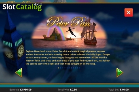 Скрин5. Peter Pan (MikoApps) слот