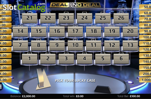 Скрин3. Deal or No Deal International слот