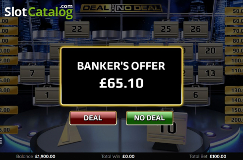 Скрин4. Deal or No Deal International слот