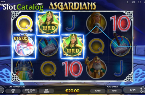 Скрин4. Asgardians слот