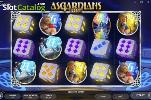 Скрин2. Asgardians Dice слот