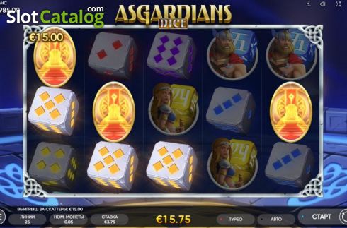 Скрин3. Asgardians Dice слот