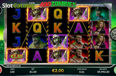 Скрин3. 100 Zombies слот