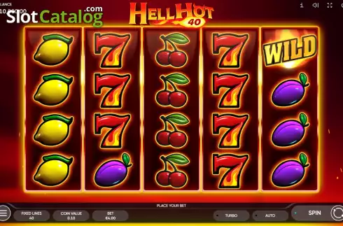 Скрин2. Hell Hot 40 слот