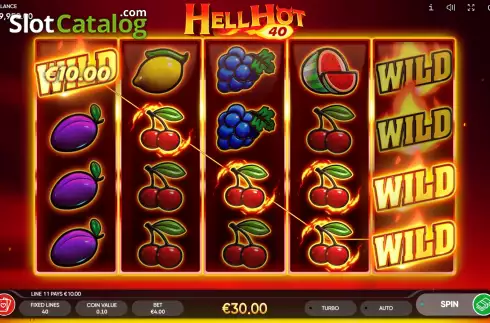 Скрин3. Hell Hot 40 слот