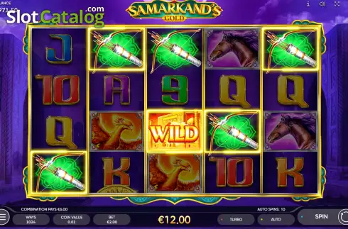 Скрин4. Samarkand's Gold слот