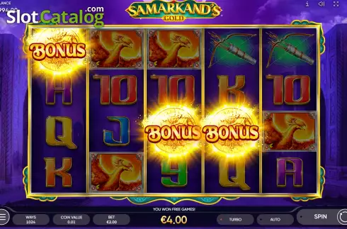 Скрин7. Samarkand's Gold слот